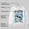 Denim 4s DopeSkill Sweatshirt Crying Heart Graphic