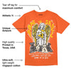 Georgia Peach 3s DopeSkill Orange T-shirt Angels Graphic