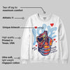 University Blue Collection DopeSkill Sweatshirt Love Shot Graphic