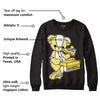 Yellow Snakeskin 11s DopeSkill Sweatshirt Sneakerhead BEAR Graphic