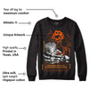 Brilliant Orange 12s DopeSkill Sweatshirt Show Me The Money Graphic