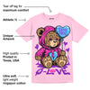 Pink Collection DopeSkill Pink T-shirt Broken Bear Graphic