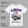 Field Purple 12s DopeSkill T-Shirt Slow Burn Graphic