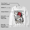 Cool Grey 9s DopeSkill Sweatshirt Stay It Busy Graphic