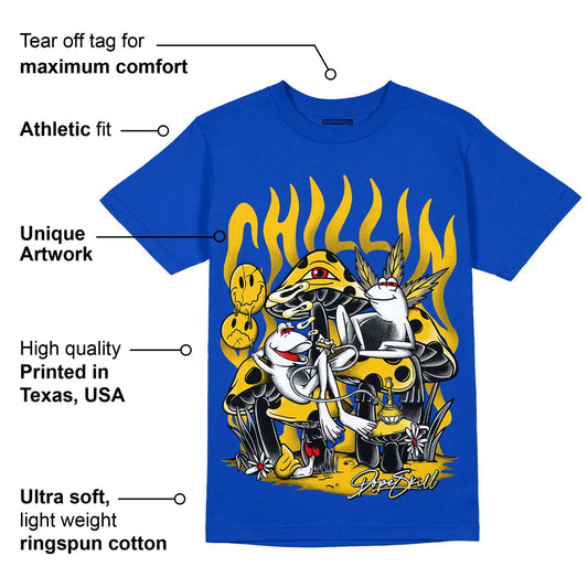 Laney 14s DopeSkill Varsity Royal T-shirt Chillin Graphic