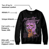 Mauve Off-Noir 2s DopeSkill Sweatshirt Never Stop Hustling Graphic