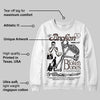 Samba OG White Black Clear Granite 1s DopeSkill Sweatshirt Broken Bones Graphic