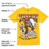 Yellow Collection DopeSkill Gold T-shirt Threat Graphic