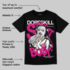 Rick RO Pink Leather Sneakers DopeSkill T-Shirt Stay It Busy Graphic