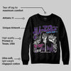 PURPLE Collection DopeSkill Sweatshirt No Money No Lust Graphic