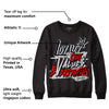 Black Cement 2s DopeSkill Sweatshirt LOVE Graphic