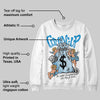Denim 4s DopeSkill Sweatshirt Money Bag Coming Up Graphic