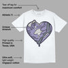 Indigo Haze 5s DopeSkill T-Shirt Heart AJ 5 Graphic