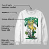 Lucky Green 5s DopeSkill Sweatshirt Stay High Graphic