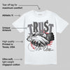 Cement Grey 3s DopeSkill T-Shirt Trust No One Graphic