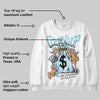 Knu Stack Vintage Dream Blue DopeSkill Sweatshirt Money Bag Coming Up Graphic