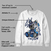 Midnight Navy 3s DopeSkill Sweatshirt Smile Through The Pain Graphic