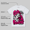 Fierce Pink 1s DopeSkill Toddler Kids T-shirt God Made Me Perfect Graphic