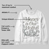 Cool Grey 9s DopeSkill Sweatshirt Money Is Our Motive Typo Graphic