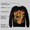 Yellow Collection DopeSkill Sweatshirt Love Shot Graphic