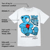 University Blue Toe 1s DopeSkill T-Shirt Love Kills Graphic