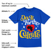 Laney 14s DopeSkill Varsity Royal T-shirt Do It For The Culture Graphic