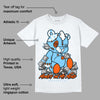 Dunk Low Futura University Blue DopeSkill T-Shirt MOMM Bear Graphic