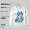 Legend Blue 11s DopeSkill Sweatshirt Smile Through The Pain Graphic