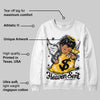 Black Cat 3s DopeSkill Sweatshirt Heaven Sent Graphic