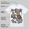 Baroque Brown 12s DopeSkill T-Shirt No Risk No Story Graphic