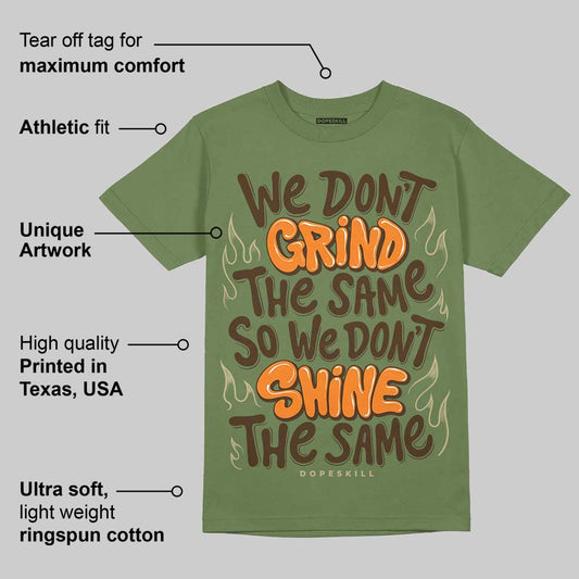 Olive Collection DopeSkill Olive T-shirt Grind Shine Graphic