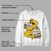 Vivid Sulfur 4s DopeSkill Sweatshirt Bear Steals Sneaker Graphic