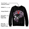 Mauve Off-Noir 2s DopeSkill Sweatshirt Loser Lover Graphic