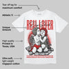 Fire Red 3s DopeSkill T-Shirt Real Lover Graphic