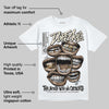 Reverse Metallic 5s DopeSkill T-Shirt The Mouth With No Droughts Graphic