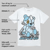 Knu Stack Vintage Satin Dream Blue DopeSkill T-Shirt MOMM Bear Graphic