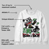 Black Toe 14s DopeSkill Sweatshirt Born To Be Rich Graphic