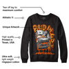 Brilliant Orange 12s DopeSkill Sweatshirt Paid In Full Graphic