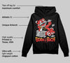 Reverse Infrared 6s DopeSkill Hoodie Sweatshirt Born To Be Rich Graphic