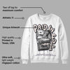 Cement Grey 2s DopeSkill Sweatshirt Paid In Full Graphic