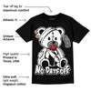 "Black/White" 1s DopeSkill T-Shirt Hurt Bear Graphic