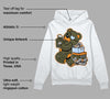 Olive 5s DopeSkill Hoodie Sweatshirt Bear Steals Sneaker Graphic