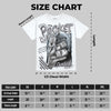 Cement Grey 11s DopeSkill Oversize Print T-Shirt Pocket Change Graphic