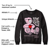 Dunk Low Pink Foam DopeSkill Sweatshirt Love Kills Graphic