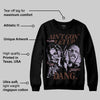 Harris Tweed x Denim Turquoise Dunk DopeSkill Sweatshirt Ain't Gon' Let Up Graphic