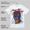 Midnight Navy 1s DopeSkill T-Shirt Never Stop Hustling Graphic