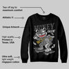 Black Cat 4s DopeSkill Sweatshirt Money Callin' Graphic