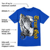 Royal Blue Collection DopeSkill Royal Blue T-shirt Trust God Graphic