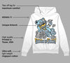 Blue Grey 13s DopeSkill Hoodie Sweatshirt Born To Be Rich Graphic