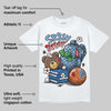 University Blue 6s DopeSkill T-Shirt SRSLY Study Graphic